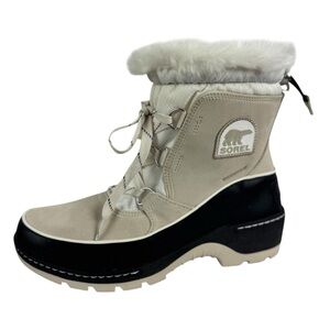 Sorel Tivoli III Winter Boots Fawn & Sea Salt New in Box
